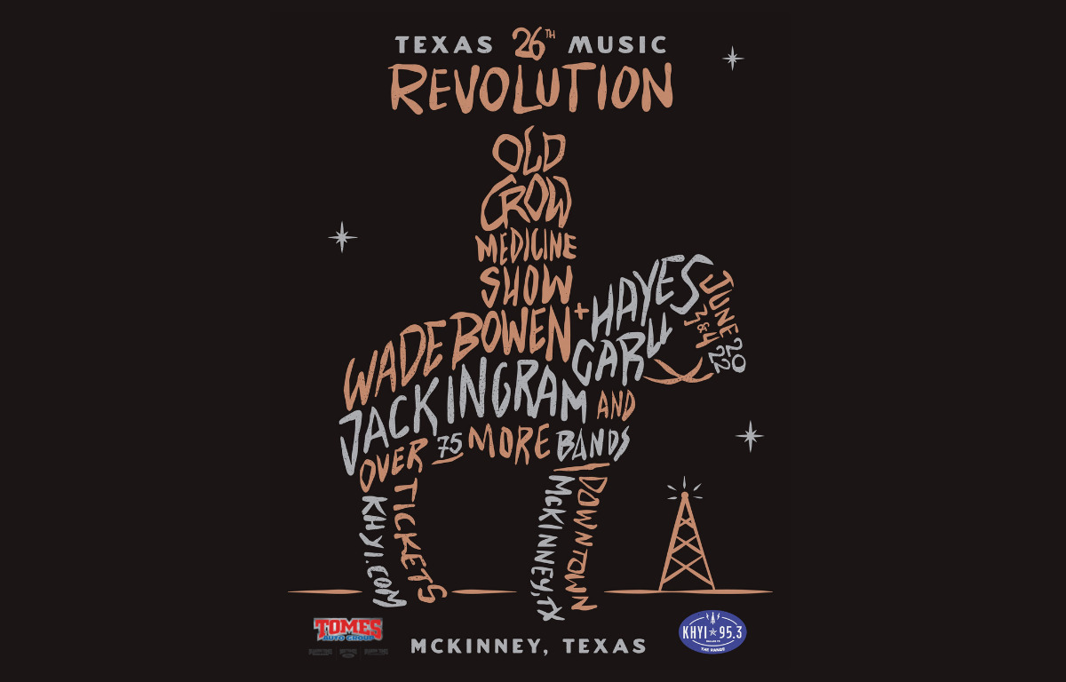 26th Texas Music Revolution KHYI 95.3 The Range